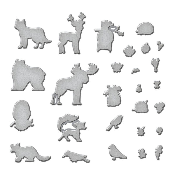 Woodland Wildlife Stamp And Die Bundle by Simon Hurley