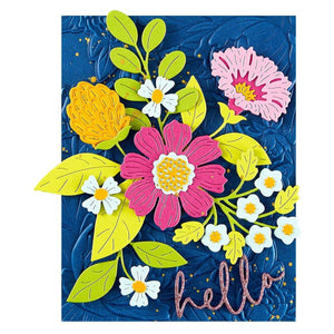 Vivid Blooms Etched Dies