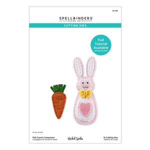 Felt Carrot Companion Etched Dies by Nichol Spohr