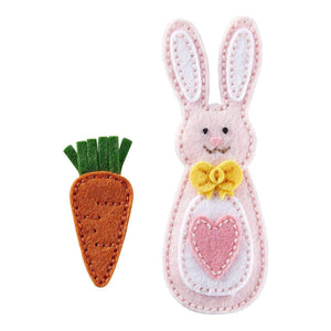 Felt Carrot Companion Etched Dies by Nichol Spohr