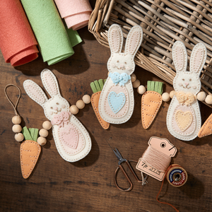 Felt Carrot Companion Etched Dies by Nichol Spohr