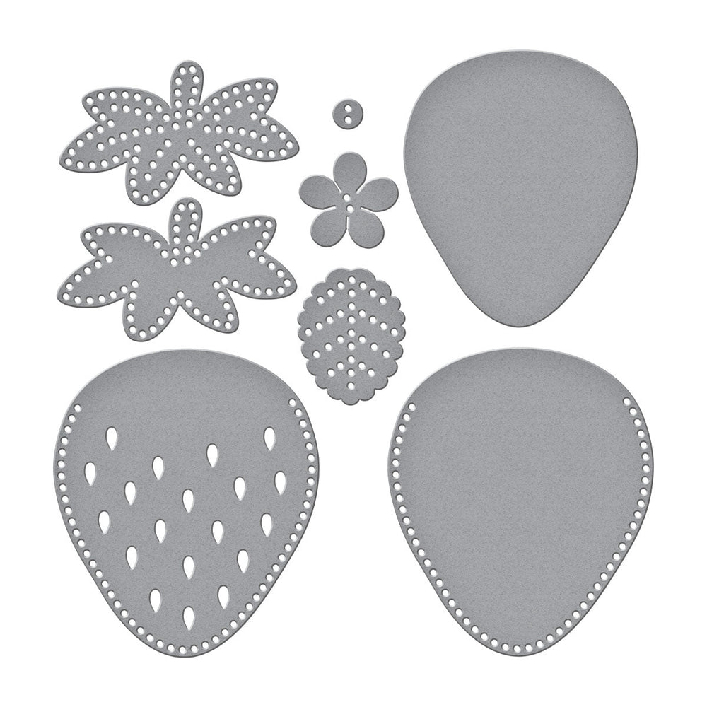 Felt Berry Blossom Etched Dies by Nichol Spohr