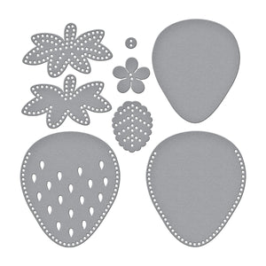 Felt Berry Blossom Etched Dies by Nichol Spohr