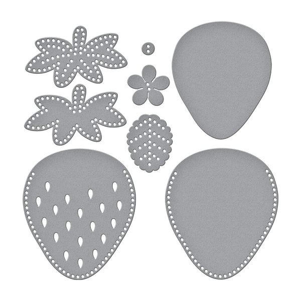 Felt Berry Blossom Etched Dies by Nichol Spohr