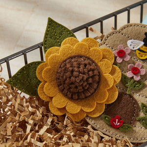 Felt Sunflower Bloom Etched Dies by Nichol Spohr