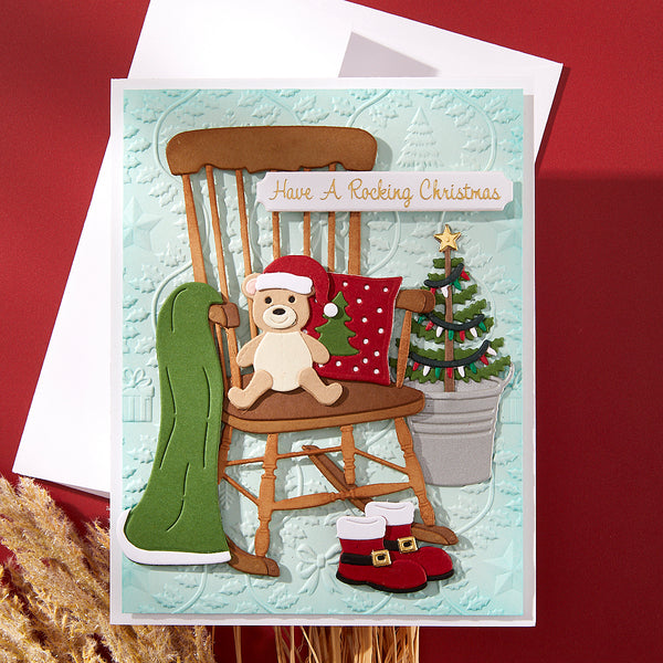 Country Christmas 3D Embossing Folder by Annie Williams
