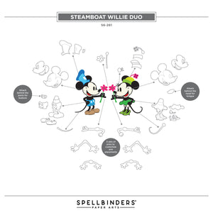 Say Cheese Classic Mouse Character Die Bundle