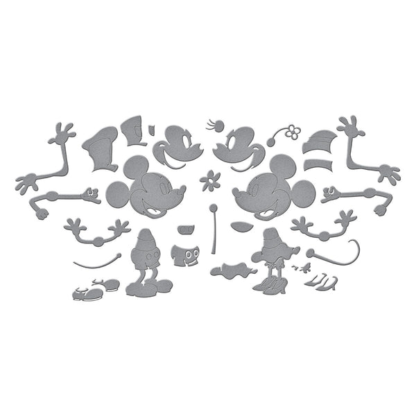 Steamboat Willie Duo Etched Dies