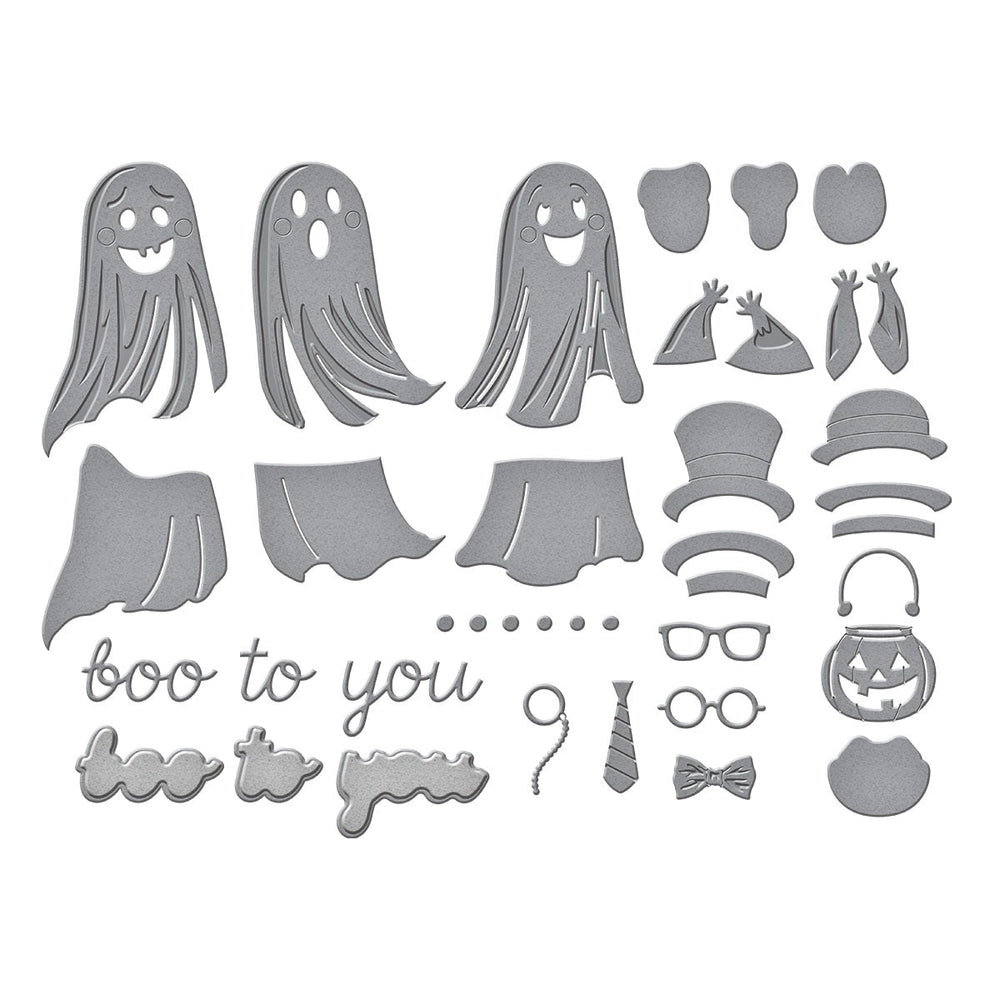 Boo Crew Etched Dies by Simon Hurley