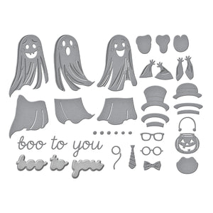 Boo Crew Etched Dies by Simon Hurley