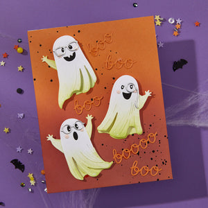 Boo Crew Etched Dies by Simon Hurley