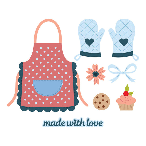 Made With Love Etched Dies by Tina Smith