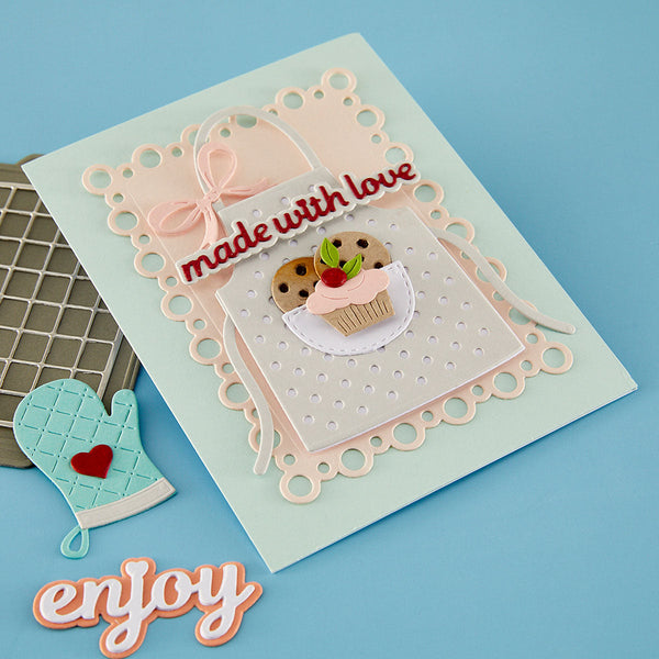 Made With Love Etched Dies by Tina Smith