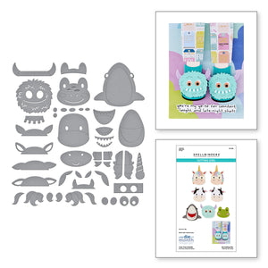 Exclusive - Cozy Toes Friends Stamp & Die Bundle