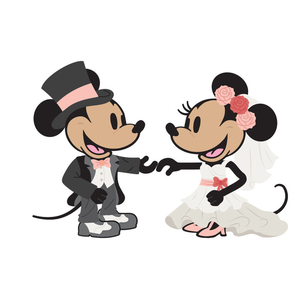 Classic Mouse Wedding Etched Dies