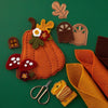 Felt Pumpkin Lane House Etched Dies by Nichol Spohr