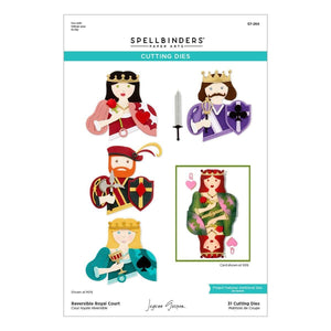 Reversible Royal Court Etched Dies by Jaycee Gaspar