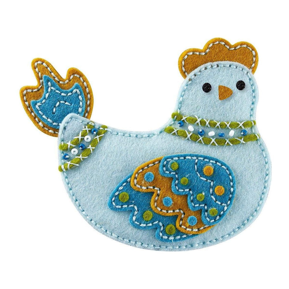 Felt Cozy Cluck Etched Dies by Nichol Spohr