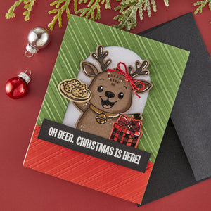 Christmas Hugs Stamp and Die Bundle by Simon Hurley