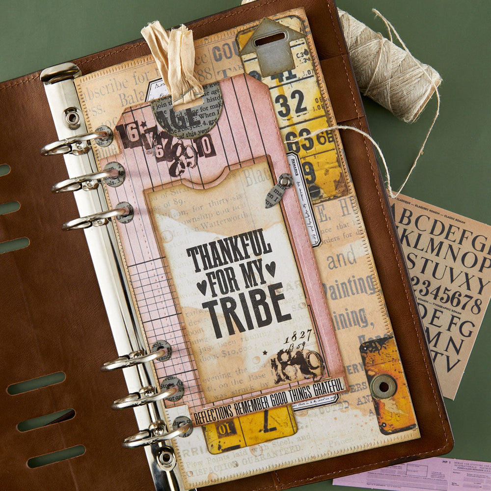 Keepsake Capsule Page Etched Dies by Esther Glas