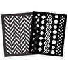 Chevron Stencil Pair