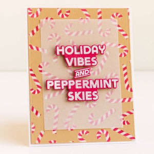 A Little Merri-Mint Stamp & Cut