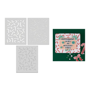 Candy Cane Toss Up Stencils