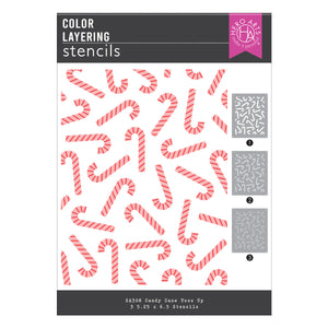 Candy Cane Toss Up Stencils