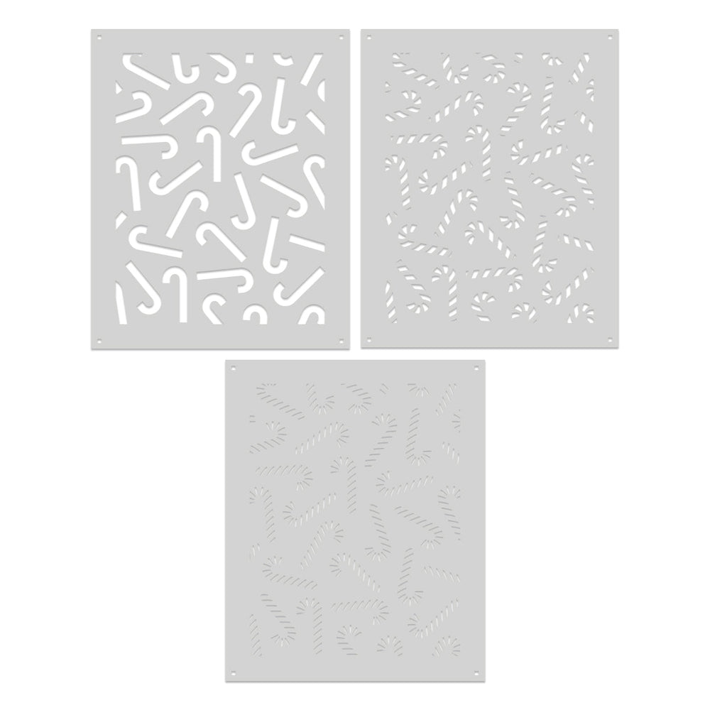 Candy Cane Toss Up Stencils