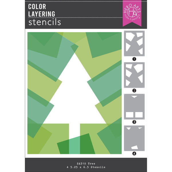 Very Merry Tree Die & Stencil Bundle