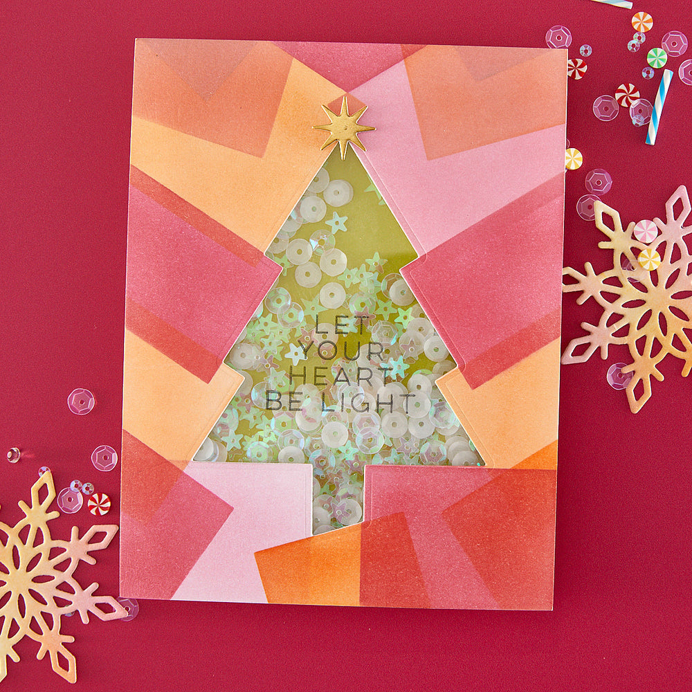 Color Layering Tree Stencils