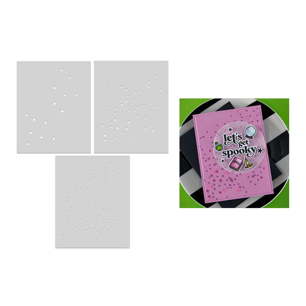 Scattered Stars Stencils