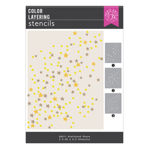 Scattered Stars Stencils