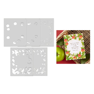 Hero Arts Apple Frame Color Layering Stencils