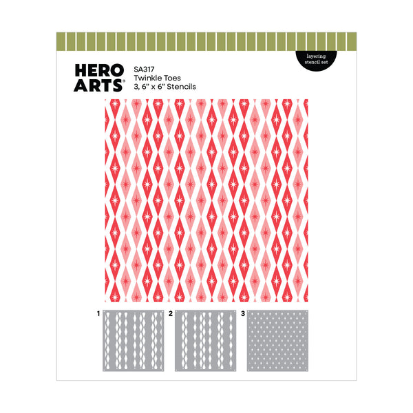 Twinkle Toes Layering Stencils