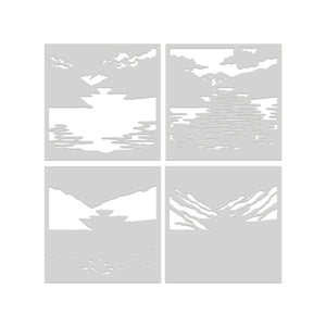 Lake of Legends Stencil Set