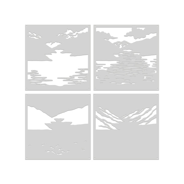 Lake of Legends Stencil Set