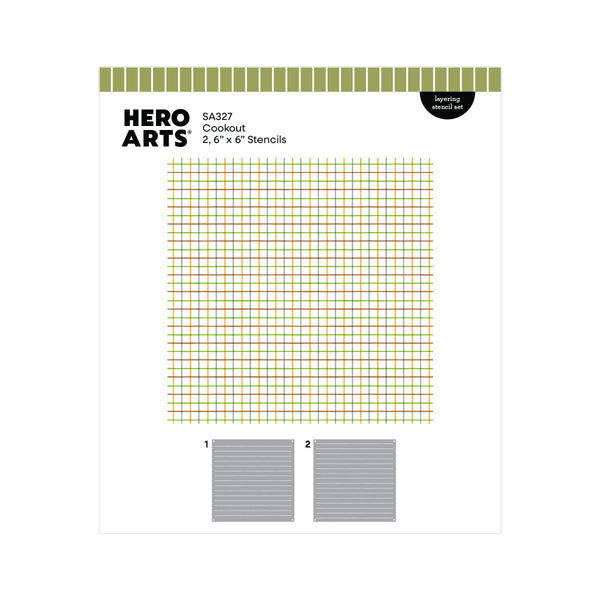 Cookout Layering Stencil Set