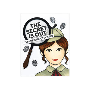 It's No Mystery Stamp & Cut Set from the Case Closed Collection
