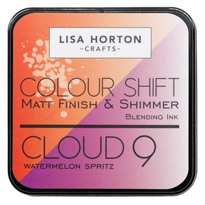 Lisa Horton Crafts - Cloud 9 Matt Blending Colour Shift Ink Pad - Watermelon Spritz