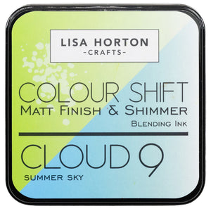 Lisa Horton Crafts - Cloud 9 Matt Blending Colour Shift Ink Pad - Summer Sky