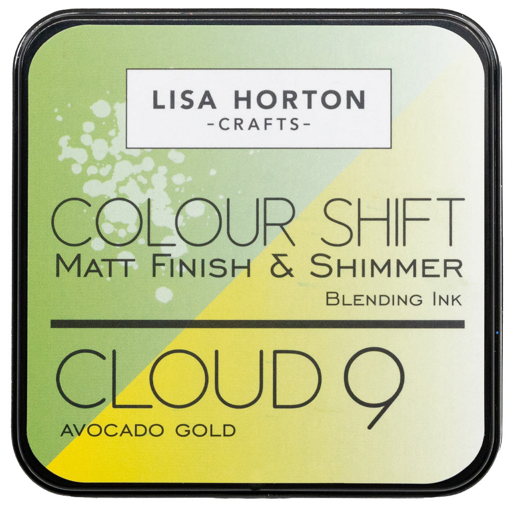 Lisa Horton Crafts - Cloud 9 Matt Blending Colour Shift Ink Pad - Avocado Gold