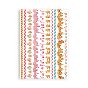 Stamperia Candy Christmas Washi Sheets