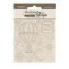 Stamperia Candy Christmas Hot-Air Balloons Decorative Chips