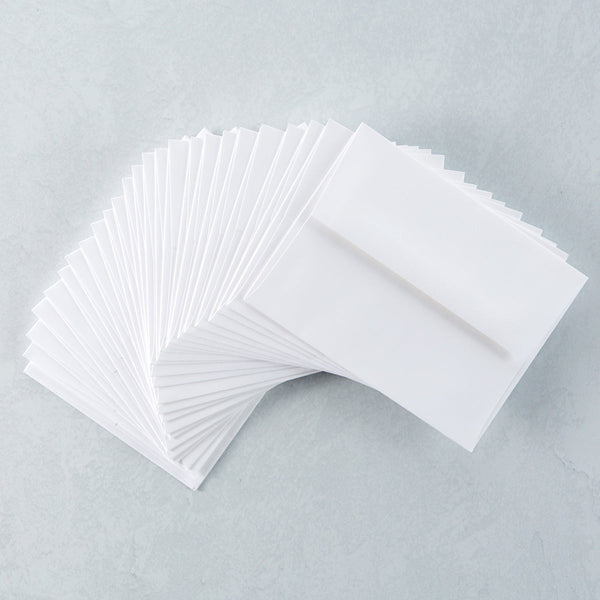 A2 White Envelopes - 25 pack