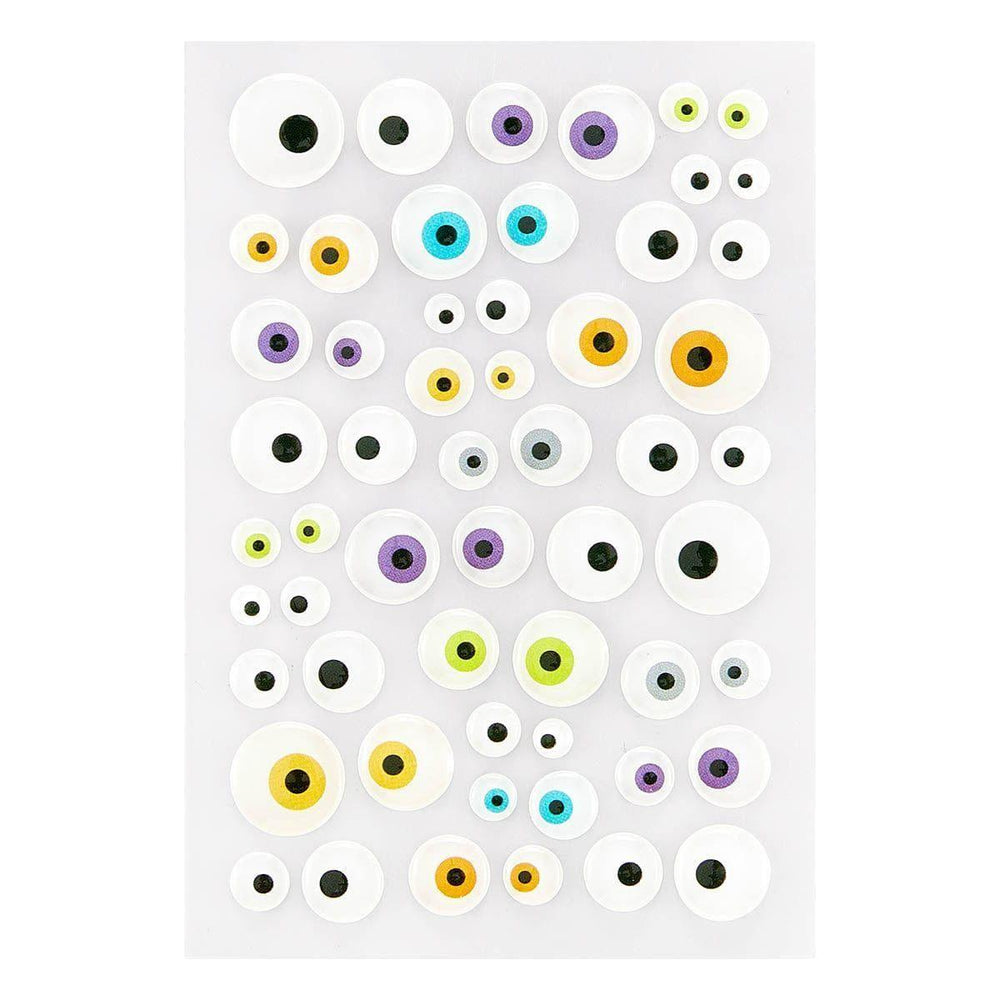 Monster Eyes Enamel Stickers