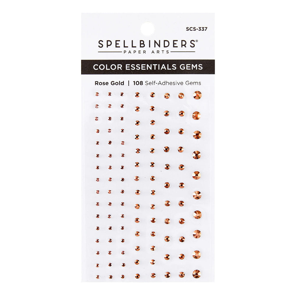 Rose Gold Color Essentials Gems
