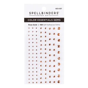 Rose Gold Color Essentials Gems