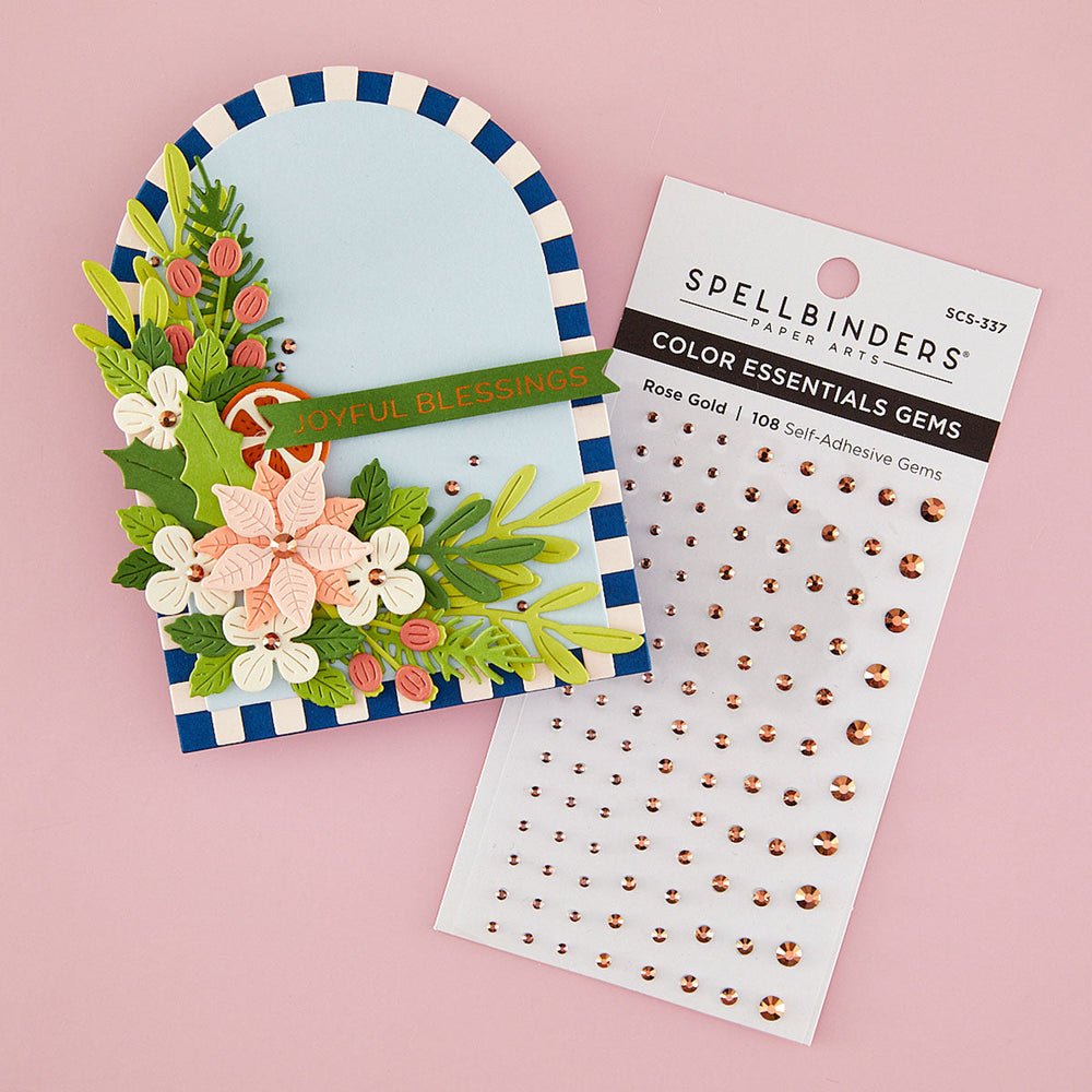 Rose Gold Color Essentials Gems