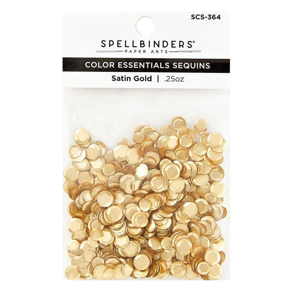 Satin Gold Sequins
